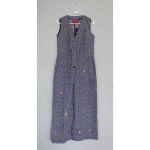 NWT Lazy Oaf x Mr. Men Mr. Happy Stripey Jumpsuit